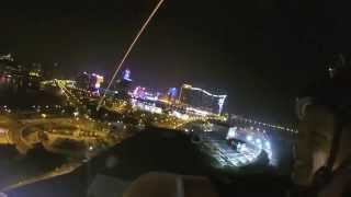 Macau Tower Bungee Jump (Night Jump) using GoPro