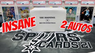 🚨 WARNING 🚨 TOO HOT TO HANDLE | BOOMBOX Basketball MidEnd Subscription Box Opening! 2 AUTOS 🔥 SSP 🔥