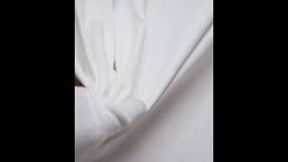 White Calico Khadi Cotton 112 GSM Fabric - Bleached, Dyeable & 36