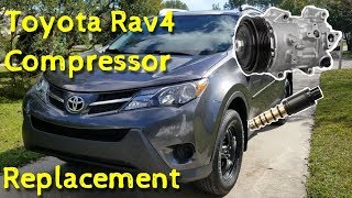 2013-18 Toyota RAV4 AC Compressor replacement