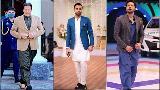 Men's kurta shalwar with blazer | Men's fashion