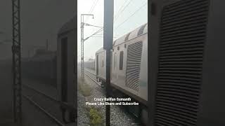 High Speed Crossing with Duronto Express #shorts