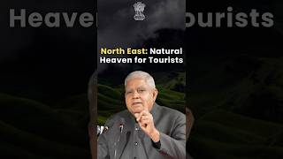 #NorthEast is a natural heaven for tourists! : #vicepresident Shri #jagdeepdhankhar