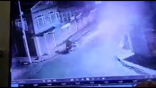 Baramulla Wine Shop Attack Caught On CCTV Footage