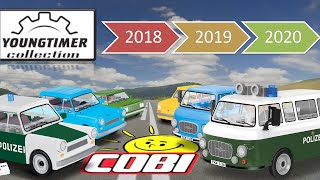 COBI YOUNGTIMER COLLECTION EVOLUTION 2018-2020