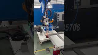 #yaskawarobotics #robotwelding #robotweldingmachine Yaskawa Robot Laser Welding Machine For Aluminum