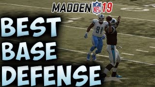 The BEST Base Defense in Madden 19! | WIN IN ANY PLAYBOOK