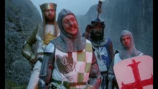 entire Monty Python And The Holy Grail movie but reversed