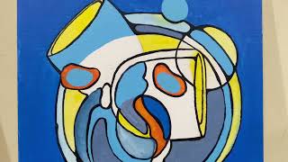 2023 Review. 10 of 60 abstract and representational paintings by Victor Mavedzenge.