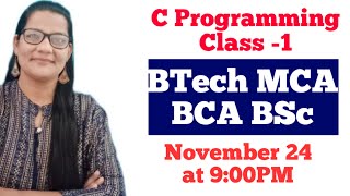 C Programming LIVE Class-1|NEW BATCH|Beginners|Zeenat mam