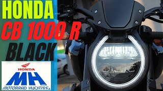 HONDA CB 1000 R BLACK EDITION 2021 WALK AROUND + SOUND + DETAIL 4K