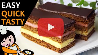 Cocoa cream cake - Recipe Videos