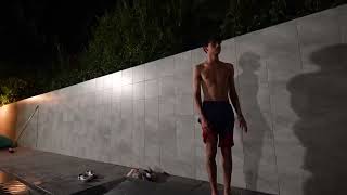 Lucas and Marcus! Going Swimming at 3AM, Something SCARY Happens