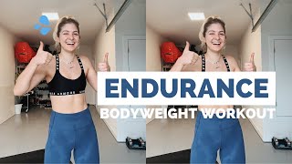 Bodyweight ENDURANCE Workout | No Equipment