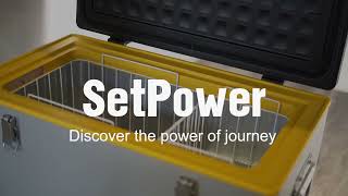 No Ice Needed With SetPower 12V Portable Cooler Freezer