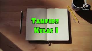 Tahfidz kelas 1