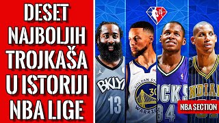 10 najboljih trojkaša u istoriji NBA