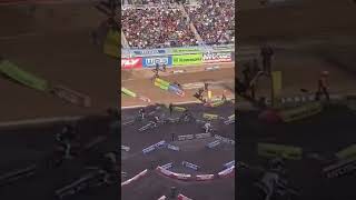 Monster energy first race #shorts #dirtbike #moto #motocross #motovlog #funny #hahaha #what