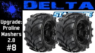 Traxxas Stampede 2wd- Proline Mashers 2.8 [Delta]