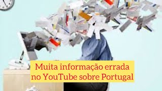 Muita informação errada sobre Portugal e Europa no YouTube.