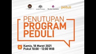 Penutupan Program Peduli