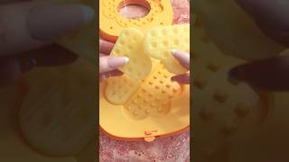 💕 Oddly Satisfying ASMR Sounds Toy 💜 Cute Play #toyasmr #wafflemaker