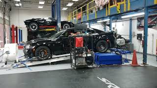 2020 Dodge SRT Hellcat on the Mustang Dyno at "The Garage"