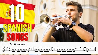 10 LEGENDARY SPANISH SONGS! (with Sheet Music)