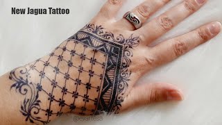 Temporary Jagua Gel Tattoo for Moroccan Wedding