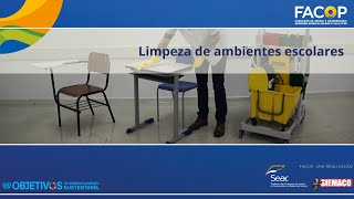 CONVERSA COM ESPECIALISTAS - Limpeza de ambientes escolares