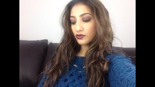 WINTER SMOKEY EYE MAKEUP TUTORIAL | AnchalMUA