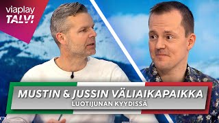 Mustin ja Jussin väliaikapaikka | Luotijunan kyydissä