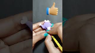 Elephant Keychain diy🥰 #shorts #trending #viral #shortvideo #clay #elephant #keychain #youtube