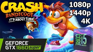 Crash Bandicoot 4 - GTX 1660 Super - i5 8500 - 1080p/1440p/4K - Gameplay Benchmark