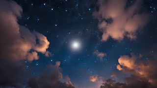 Mesmerizing Night Sky Time-lapse: Calming Music & Stunning 4K Visuals