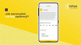 Jak sprawdzić wersję aplikacji InPost Mobile?