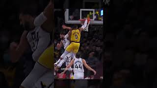 Insane Russell Westbrook Dunk Over Rudy Gobert 🤐🥶#shorts #nba #edits