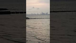 Mumbai city view in Arabian sea Elephanta Island 🏝️#mumbai #city #arbian #sea #jahaj #sort #travel