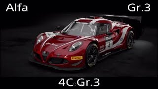 Alfa 4C Gr.3 Setup 2021 - Gran Turismo Sport