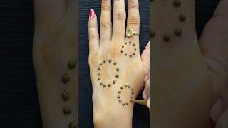 Very easy mehndi trick for beginners || #new #tricks