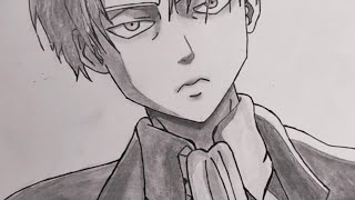 Drawing levi - Attack on titan