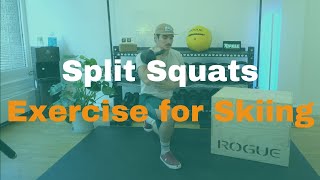 Split Squats [Exercises for Skiing]