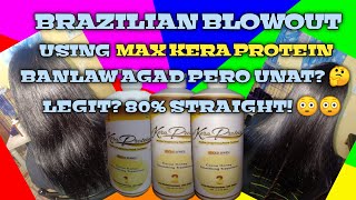 Brazilian Blowout Using Max Kera Protein