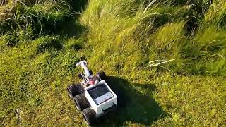 Little UGV with robot arm 6WD rover