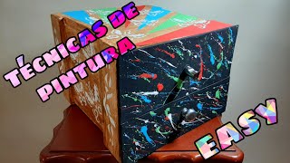 💡 3 TÉCNICAS DE PINTURA PARA PRINCIPIANTES 🎨| Gisela Pacheco De Angel