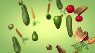 Copyright Free VJ-Loop | Veggies FULL HD 1920x1080