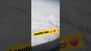 beautiful view in airplane ✈️ | #viral #yt #trending #shortsfeed #shorts #youtubeshorts #viralreels