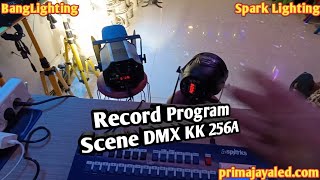 Record Program Scene DMX KK 256A