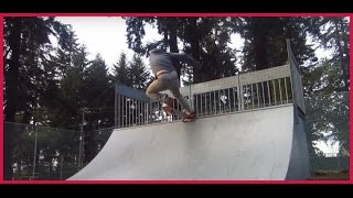 Tail Stall BS Revert On a skateboard | Clipped #skateclips #skateboarding #skating