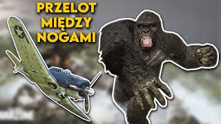 Wizytówka - Przelot samolotem między nogami Konga